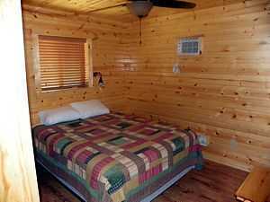 Lakeside Cabin Bedroom