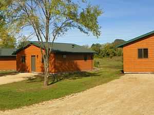 Lakeside Cabin Side view