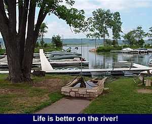 Life is better on the river